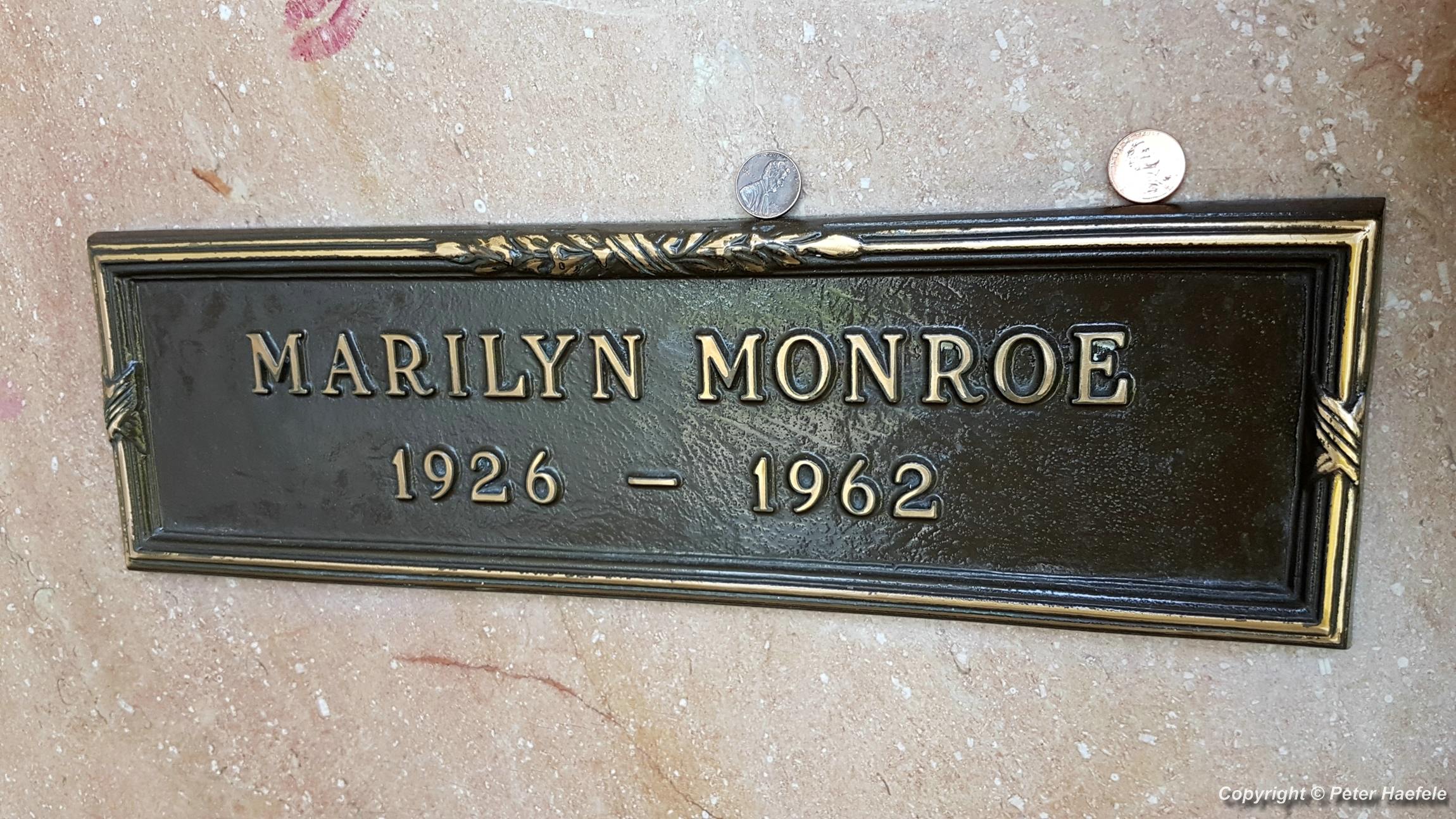 Grab von Marilyn Monroe auf dem Westwood Village Memorial Park Cemetery - © Peter Haefele Fotografie