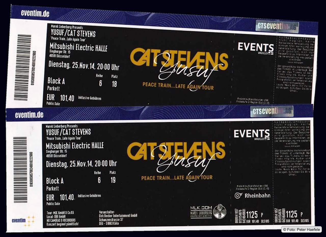 Yusuf / Cat Stevens Tickets