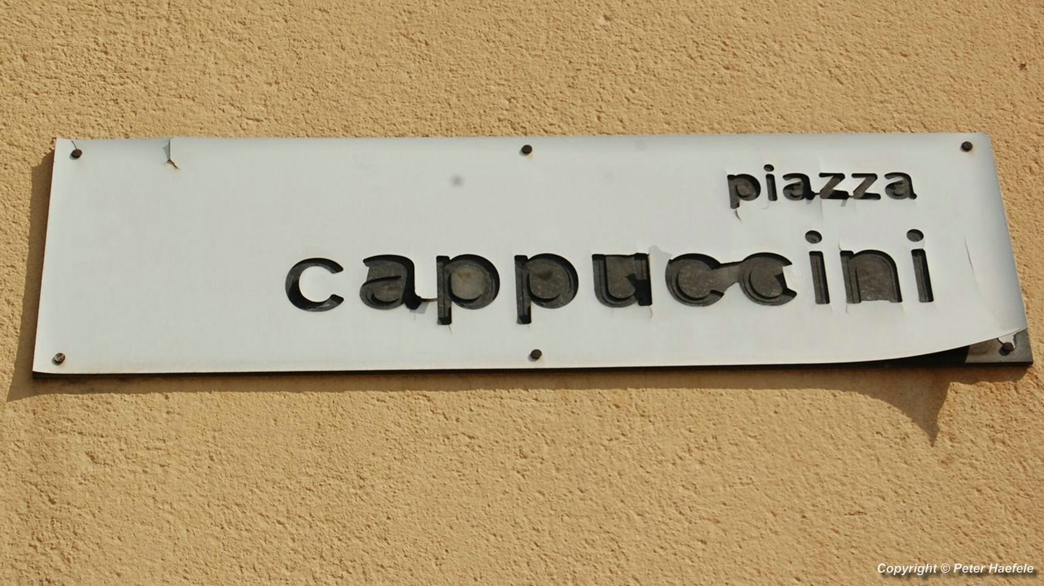 Piazza Cappuccini in Palermo - Convento dei Cappuccini - © Peter Haefele Fotografie