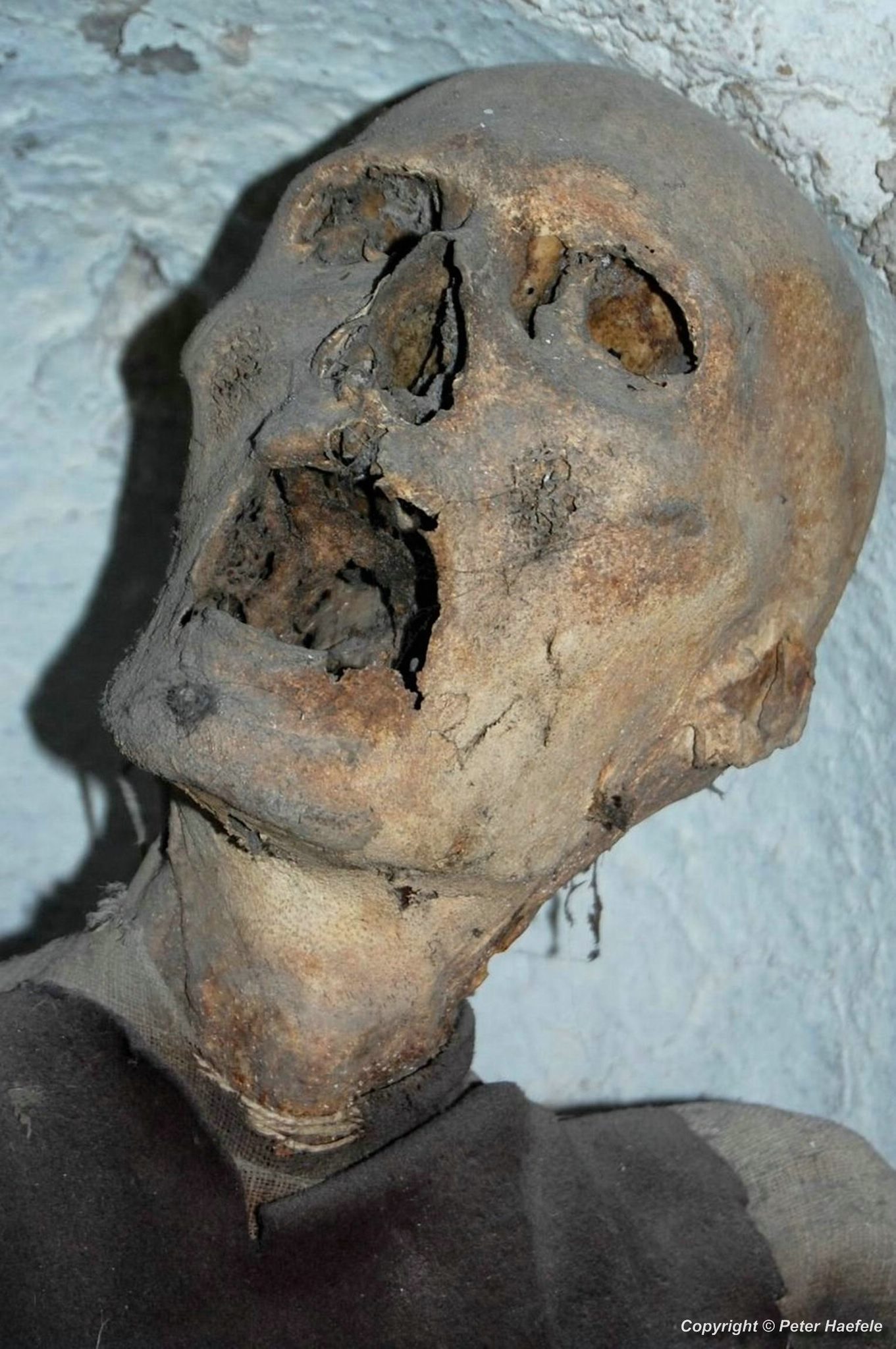 Die Mumien von Palermo - Mumie in der Kapuzinergruft von Palermo - © Peter Haefele Fotografie 